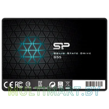 SSD диск Silicon-Power Slim S55 480GB (SP480GBSS3S55S25)
